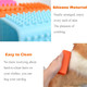 2 Pieces Pet Dog Cat Hair Remover, Block Roller Cleaner, Hollow Silicone Cleaner Brush For Sofa, Car Interiors, Furnishings, Carpets, Bedding Or Any Fabric (Orange, Blue) 2 Pieces Pet Dog Cat Hair Remover, Block Roller Cleaner, Hollow Silicone Cleaner Brush For Sofa, Car Interiors, Furnishings, Carpets, Bedding Or Any Fabric (Orange, Blue)