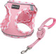 Soft Mesh Dog Harness And Leash Set, No-Chock Step-In Reflective Breathable Lightweight Easy Walk Escape Proof Vest Harnesses With Safety Buckle For Small Medium Dogs, Cats (Pink, S) Soft Mesh Dog Harness And Leash Set, No-Chock Step-In Reflective Breathable Lightweight Easy Walk Escape Proof Vest Harnesses With Safety Buckle For Small Medium Dogs, Cats (Pink, S)