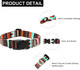 Adjustable Dog Collar - Special Design Patterns, Soft Nylon Comfortable Durable Pet Collar For Small Medium Large Dogs (S, Tribal Green) Adjustable Dog Collar - Special Design Patterns, Soft Nylon Comfortable Durable Pet Collar For Small Medium Large Dogs (S, Tribal Green)