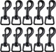 20Pcs Bolt Snap Hooks For Dog Leash Clips, Metal Heavy Duty Swivel Snap Hook Dog Leash Hardware For Linking Dog Leash Collar, Pet Harness, Key Chain Clasp, Purse Straps, Diy Project, Pet Buckle