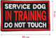 Service Dog In Training Patch, Do Not Touch Tactical Embroidered Patches For Dog Harness Vest Service Dog In Training Patch, Do Not Touch Tactical Embroidered Patches For Dog Harness Vest