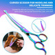 Dog Grooming Scissors, 5-In-1 Dog Grooming Kit, Sharp Grooming Scissors For Dogs With Safety Round Tip, 4Cr Stainless Steel Dog Scissors For Grooming, Grooming Scissors For Pets Owners, Colorful