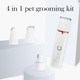 Dog Clippers For Grooming, Low Noise Rechargeable Waterproof Cordless Electric Quiet Pet Hair Trimmer, Dog Grooming Kit For Small & Large Dogs Cats Pets With Thick Coats