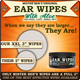Original Xxl Treated Ear Cleaner Wipes W/Aloe For Dogs, Cats Small Pets – Most Effective Wipes That Soothe & Clean Odors, Itching, And Irritations – Approx 100 Extra Large 3 Pads Original Xxl Treated Ear Cleaner Wipes W/Aloe For Dogs, Cats Small Pets – Most Effective Wipes That Soothe & Clean Odors, Itching, And Irritations – Approx 100 Extra Large 3 Pads