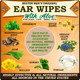 Original Xxl Treated Ear Cleaner Wipes W/Aloe For Dogs, Cats Small Pets – Most Effective Wipes That Soothe & Clean Odors, Itching, And Irritations – Approx 100 Extra Large 3 Pads Original Xxl Treated Ear Cleaner Wipes W/Aloe For Dogs, Cats Small Pets – Most Effective Wipes That Soothe & Clean Odors, Itching, And Irritations – Approx 100 Extra Large 3 Pads