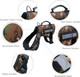 Tactical Dog Harness For Large Dogs (Xl)- Camouflage No Pull Dog Harness With Handle And Reflective Stripes For Service Dogs Best Dog Harness For Training, Hiking And Walking