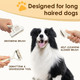 Professional Long Haired Dog Grooming Kit - Cat Grooming Brush, Dog Deshedding Brush And Self-Cleaning Slicker Brush 3 In 1 Dog Brush Set Box For Long Hair Dogs Owners Professional Long Haired Dog Grooming Kit - Cat Grooming Brush, Dog Deshedding Brush And Self-Cleaning Slicker Brush 3 In 1 Dog Brush Set Box For Long Hair Dogs Owners