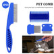 Cat Dog Flea Comb, Pet Tear Stain Remover Comb Set Pet Dog Cat Grooming Comb (4 Pieces)