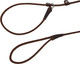 Real Leather Slip Dog Leash For Small Medium Dogs Lightweight Thin But Sturdy Adjustable Slip Lead Dog Leash Soft And Slim 5 Ft X 1/5 Inch