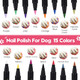 Dog Nail Polish Pens Quick Dry, 15 Colors Pet Nail Polish Set For Dogs To Diy Stylish Dog Nail Art, Dog Safe Nail Polish Non Toxic, Easy To Use - Great Girl Dog Accessories For Large & Small Dogs