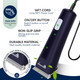 Professional Dog/Livestock Clippers Lightweight But Powerful Due To Our Innovative Brushless Motor, Thick Coats Trimmer For Large And Xl Dogs, Sheep, Horses And Farm Animals