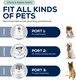 My Pet Command Professional Dog Grooming Clippers Thick Coats Cordless Heavy Duty Kit For Dogs Pets Cats Intelligent Low Noise Light Weight Brushless Motor Shearing Shaving Detachable Blades