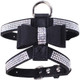Norbi Fashion Puppy Harness Bling Rhinestone Pet Dog Harness Vest With Bowknot