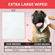 Noveha Dog Wipes - Odor Eliminating And Cleaning Grooming Wipes For Dog'S Paws, Body, And Butt - Perfect For Puppy And Adult Dogs - Plant-Based, Safe, Convenient & Large Unscented Wipes (120 Counts) Noveha Dog Wipes - Odor Eliminating And Cleaning Grooming Wipes For Dog'S Paws, Body, And Butt - Perfect For Puppy And Adult Dogs - Plant-Based, Safe, Convenient & Large Unscented Wipes (120 Counts)
