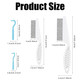 2Pcs Pet Combs & 2Pcs Tick Removal Tool, Fine-Tooth Flea Comb Tear Stain Removal Multifunctional Magic Pet Hair Cleaning Grooming Tools With Stainless Steel Teeth For Cats And Dogs