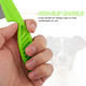 2 Packs Pet Hair Comb, 2 In 1 Pet Comb Multifunctional Dog Hair Comb Cat Hair Comb Flea And Tear Stain Removal Pet Comb For Grooming And Dehairing Face And Paws(Green)