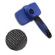 Cat, Dog Brush, Self Cleaning Slicker Brush For Pets With Release Button,Cat Brush For Shedding, Deshedding Brush, Grooming Brushes For Long Short Haired Dogs Cats, Pet Supplies Accessories (Blue)