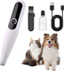 Dog Paw Trimmer With Led Light，Cordless Rechargeable Dog Clippers，Low Noise Dog And Cat Clippers，Pet Grooming Clippers Hair Trimmer