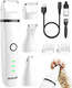 Oneisall Quiet Cat Paw Trimmer, Cordless Cat Shaver, 3 In 1 Cat Hair Trimmer, Rechargeable Cat Clippers Pet Clippers For Cats, Cat Trimmer For Paws, Butt, Knotted, Dingleberry