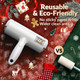 Reuseable Hair Remover - Ordora Pet Hair Roller For Cat, Couch, Furniture, Carpet And Bedding, Portable Lint Rollers - Perfect Dog Fur Remover Tool