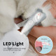 Pakeway Pet Nail Clipper With Led & -U-V Light, Cat Claw Trimmer With Ultra Bright Led Light For Nail Bloodline To Avoid Over Cutting, Sharp Angled Blade Grooming Tool For Dog Cat Rabbit Small Animals