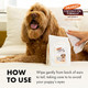Cocoa Butter Refreshing Dog Wipes, 100 Ct Cocoa Butter Wipes For Dogs Paraben & Phthalate Dog Grooming Wipes For Dogs, Palmers Dog Bath Wipes