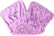 Patas Lague Absorbent Dog Towel, Extra Large 35''X15'' Quick Drying Dog Bath Towel With Hand Pockets, Microfiber Shammy Pet Towel For Dog And Cat, Machine Washable (Lilac)