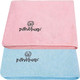 Dog Towel Super Absorbent Quick Drying Super Soft Microfiber Pet Towel For Dogs, Cats And Other Pets (40 X 24 Inches, Pink And Blue)