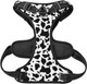 No Pull Dog Harness For Medium Dogs Easy Walk Dog Vest Adjustable Collars Harnesses & Leashes Set Breathable Oxford Outdoor Walking Safety Reflective Strip Cow Pattern Prints