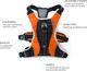 No-Pull Dog Harness - Padded, Mesh Fabric Dog Vest With Reflective Trim, Lifting Handles, Velcro And Buckle Straps - Orange Dog Harness - Xs
