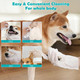 Pethous Pet Glove Wipes For Dogs & Cats, Cleaning & Deodorizing-Grooming Gloves Pet Bathing Wipes，Pet Care-Rinse , Hypoallergenic, Nourish Fur Glove Wipes For Daily Care And Traveling -6 Pcs