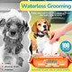 Pet N Pet Dog Grooming Wipes, 100% Plant Based Unscented Pet Wipes, Cleaning & Deodorizing For Dogs, 100 Counts Pet N Pet Dog Grooming Wipes, 100% Plant Based Unscented Pet Wipes, Cleaning & Deodorizing For Dogs, 100 Counts