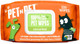 Pet N Pet 100% Plant Based Dog Wipes For Paws And Butt, 100 Counts Dog Pet Wipes, 8 X 8 Hypoallergenic Unscented Dog Wipes, Cleaning Deodorizing Cat Wipes, Puppy Wipes, Dog Paw Wipes, Dog Face Wipes