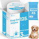 Dog Ear Wipes For Dog Unscented Dog Ear Cleaner For Dogs Remove Dirt Wax Itch Odor Natural Cleaning Puppy Ear Wipes Soothing Ear Wipes For Pets Cat Organic Ingredients 125 Xl Pcs