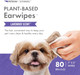 Petkin Plant-Based Earwipes, 80 Wipes, 2 Pack - Biobased & Sustainable Pet Ear Wipes For Dogs & Cats - Cleans Ear Area, Dirt, Odor & Wax - Consciously Cleans & Conditions - Easy To Use - Lavender