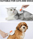 Petkit Cat Dog Brush For Shedding, Pet Grooming Brush For Long Or Short Hair Cats Dogs, Cat Grooming Brush Comb For Kitten Rabbit Removes Loose Fur Massage