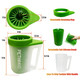 Dog Paw Cleaner For Dogs,Dog Paw Washer With Handle,Portable Pet Paw Cleaner,Medium,6 In, Green
