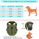 Petmolico Tactical Dog Harness With Leash, No Pull Dog Harness With Hook And Loop Panels For Hiking Training Military Service Dog Harness With Patches For Large Dogs, Army Green L Petmolico Tactical Dog Harness With Leash, No Pull Dog Harness With Hook And Loop Panels For Hiking Training Military Service Dog Harness With Patches For Large Dogs, Army Green L