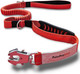 Petspromax – Tactical Dog Leash With Car Seat Belt Metal Clip. Heavy Duty Tactical Elastic Bungee Dog Leash. Dog Leash With 360 Rotatable And Quick Access Metal Hook (Red)