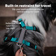 Petsafe 3 In 1 Dog Harness - No Pull Solution For Dogs - Reflective Dog Harness - Front D-Ring Clip Helps Stop Pulling - Comfortable Padded Straps - Top Handle Enhances Control - Black - Medium