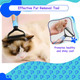 Double-Sided Pet Grooming Tool Undercoat Rake For Dogs And Cats - Professional Dematting Brush, Shedding Comb, Mat Remover, Deshedding, Safe Detangler, Fur Maintenance, Long-Haired Pets