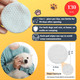 Dog Eye Wipes, Eye Wipes For Dogs, Eye Wipes For Cats, 130Pcs 2.2Inch, Dog Toys, Ear Wax Removal, Water Wipes, Disinfecting Wipes, Dog Toothpaste, Ear Cleaner Dog Cleaning Wipes, Pet Wipes For Dogs.