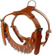 Leather Spiked Studded Harnesses, Collars & Leashes 3Pcs Matching Set For Medium & Large Dogs Pitbull,Mastiff, Boxer, Bull Terrier (Gold Brown1, Xl) Leather Spiked Studded Harnesses, Collars & Leashes 3Pcs Matching Set For Medium & Large Dogs Pitbull,Mastiff, Boxer, Bull Terrier (Gold Brown1, Xl)