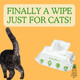 Grooming Wipes - Gentle Cat Cleaning Wipes - Hygienic Grooming Tool For Cats Ears, Paws, Bum, And Fur Grooming Wipes - Gentle Cat Cleaning Wipes - Hygienic Grooming Tool For Cats Ears, Paws, Bum, And Fur