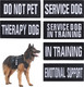 6 Pieces Removable Tactical Dog Harness Service Dog Vest Patches Do Not Pet In Training Dog Patches & Emotional Support Dog Patches (4.3 X 1.6 Inch) 6 Pieces Removable Tactical Dog Harness Service Dog Vest Patches Do Not Pet In Training Dog Patches & Emotional Support Dog Patches (4.3 X 1.6 Inch)
