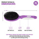 Soft Bristle Dog Brush For Short Haired Cats Or Dogs - Firm Bristles To Remove Dust, Dirt, And Loose Fur - Hook And Rubber Handle