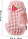 Popetpop Dog Backpack Harness - 2Pcs Dog Harness And Leash Set No Pull Puppy Harness Dog Backpack For Dogs To Wear Breathable Dog Vest Harness Pet Harness For Small Dogs Walking