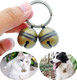 Dog Collar Bell - Cat Bells For Collar Loud, Save Birds And Wildlife Jingle Bell, Copper Charm… Dog Collar Bell - Cat Bells For Collar Loud, Save Birds And Wildlife Jingle Bell, Copper Charm…