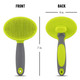 Retractable Slicker Brush For Cats And Dogs, Pet Hair Brush, Grooming Brush With Soft Grip Handle (Retractable Slicker)