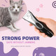 Silent Pet Hair Clippers Set - Cordless, Rechargeable Electric Grooming Tool For Dogs, Cats, And Pets